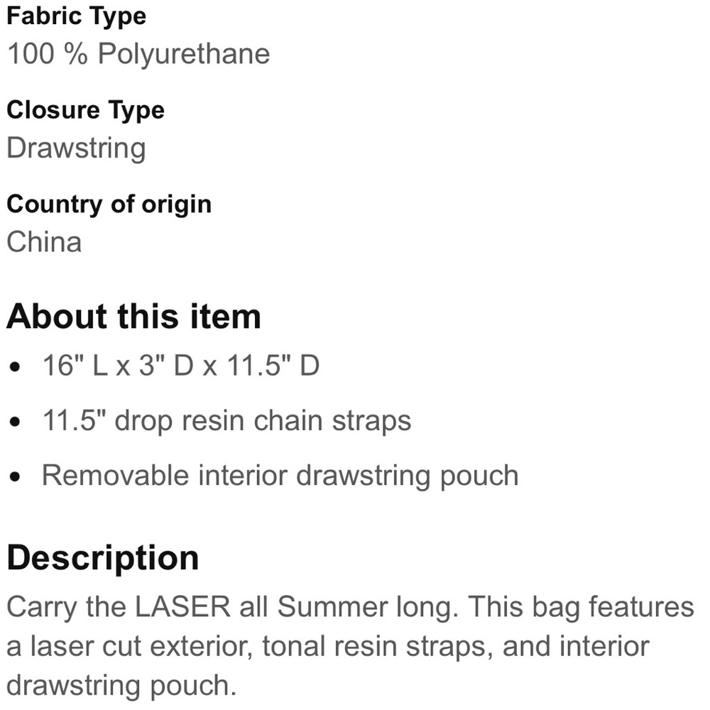 Steve Madden tote bag - Picture 16 of 16